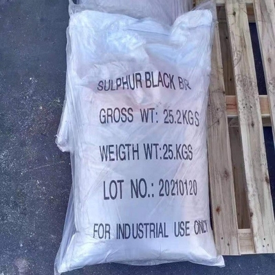 Tintes negros de la fuerza 100-240% del BR del azufre para el papel de cuero viscoso