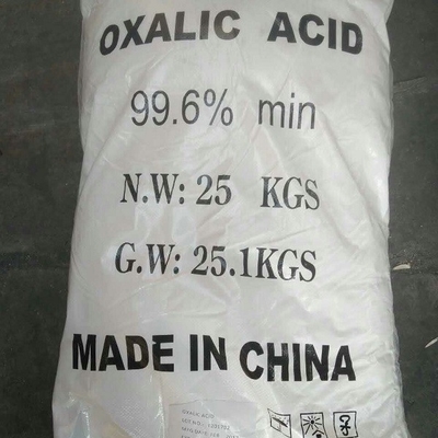 99,6% Min Oxalic Acid Dihydrate Cas ningún grado de la industria de las fibras de las lanas de los auxiliares de la materia textil de los mordaces 6153-56-6