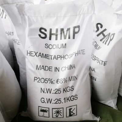 Fósforo del grado de la industria de SHMP y fosfatar el hexametafosfato del sodio de la sal el 68%