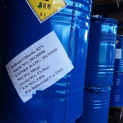 Agente de blanqueo de la celulosa Sodium Chlorite el 82% CAS 7758 19 2 ClNaO2