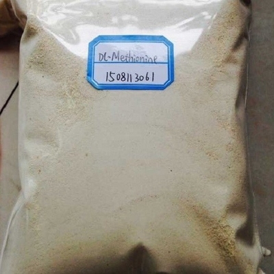 Metionina del 99% DL para el grado CAS 59-51-8 del pienso de los perros